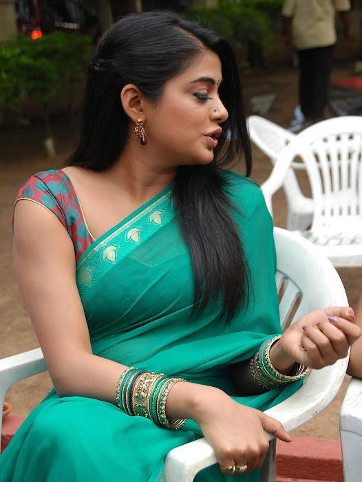 priyamani wearing green saree high quality actress pics